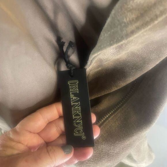 BlankNYC Leather Moto Tan Jacket Small NWT - Picture 9 of 12